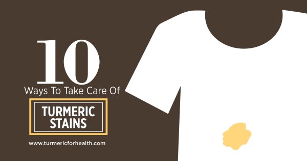 10 ways to take care of turmeric stains