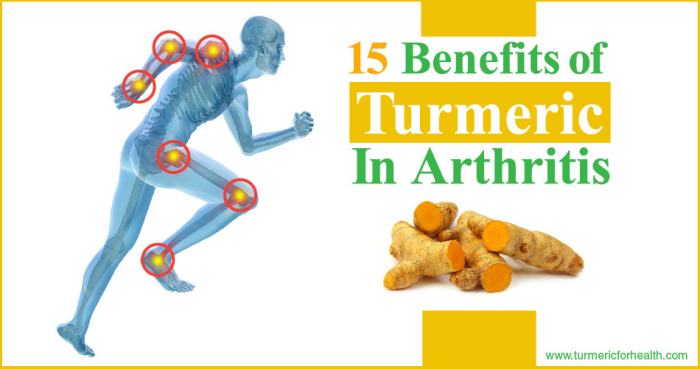 15 Benefits of Turmeric In Arthritis