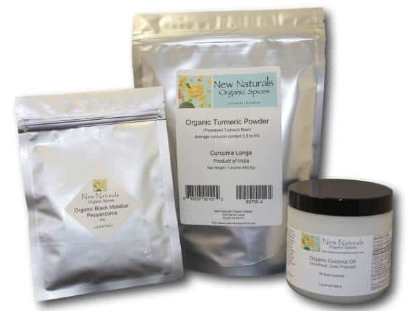 New Naturals Organic Turmeric Powder