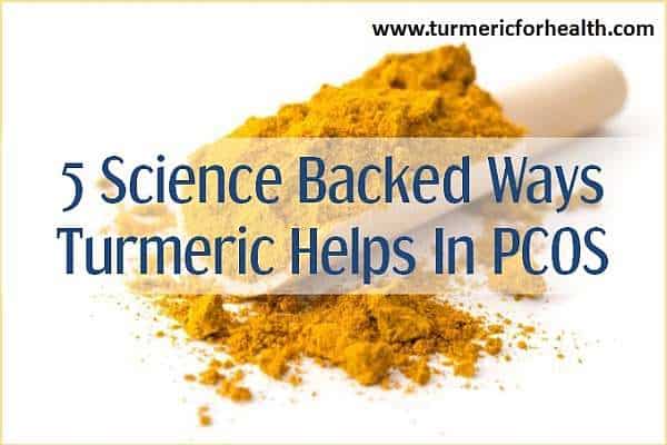 benefits of turmeric for PCOS