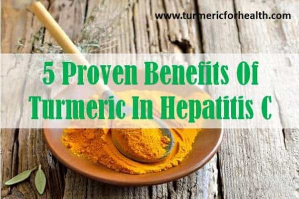 benefits of turmeric in hepatitis C