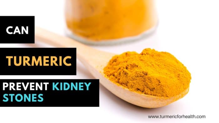 can turmeric prevent kidney stones