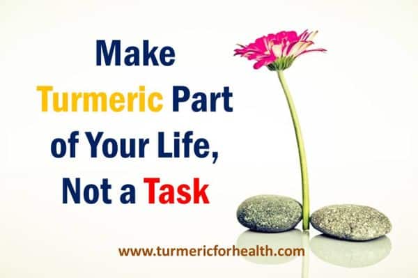 make turmeric part of your life