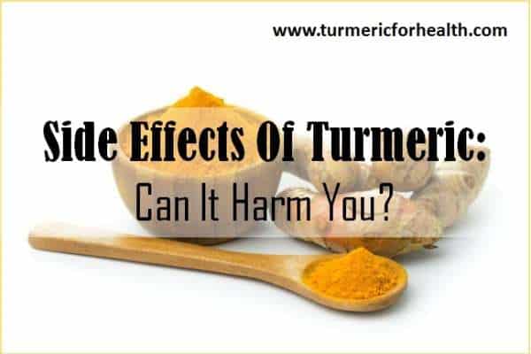 side effects of turmeric