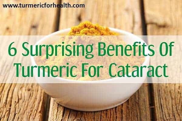 turmeric for cataract