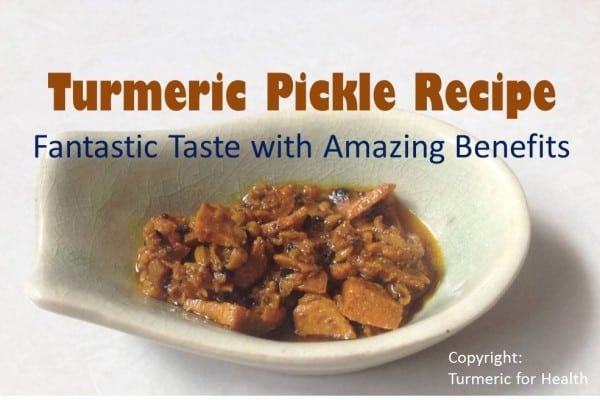 turmeric pickle recipe