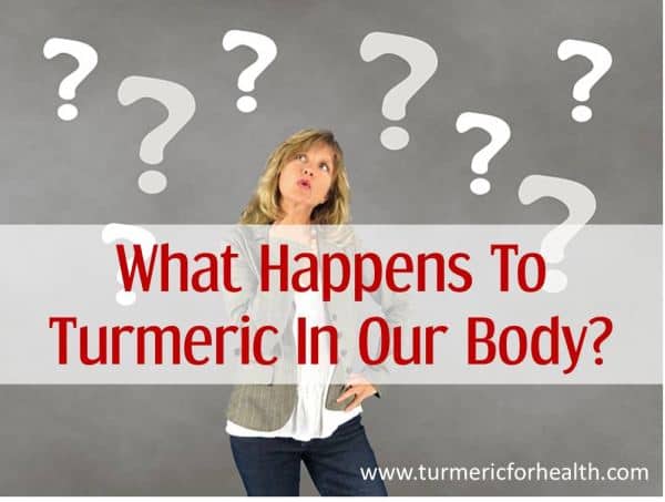 what happens to turmeric in our body